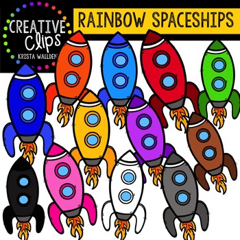 Rainbow Spaceships