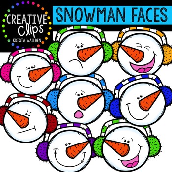 Snowman Clipart | Faces
