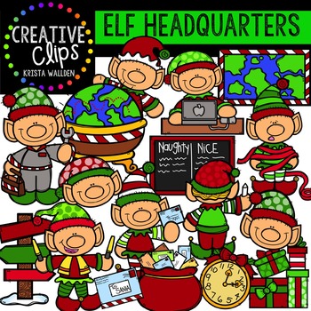 Elf Headquarters Clipart