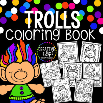 Trolls Coloring Book