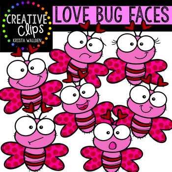 Love Bug Clipart | Faces