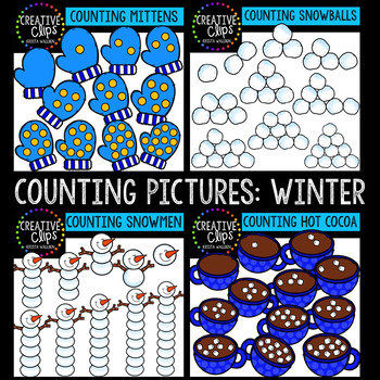 Winter Counting Pictures | Winter Clipart