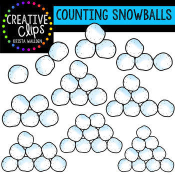 Counting Pictures | Winter Snowballs