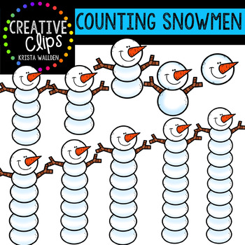 Counting Pictures | Snowmen