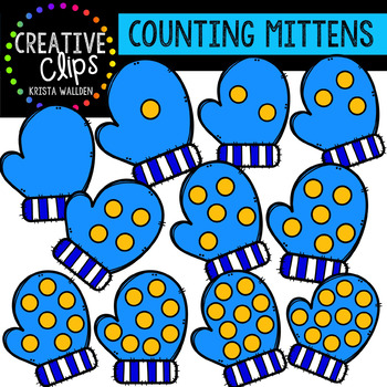 Counting Pictures | Winter Mittens