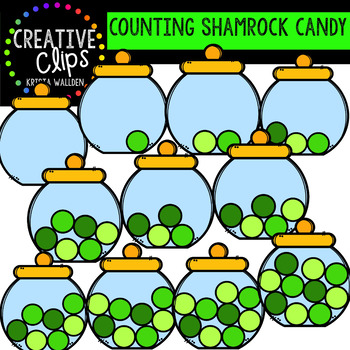 Counting Pictures | St. Patrick's Day Candy
