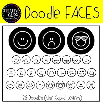 Doodle Faces FONT