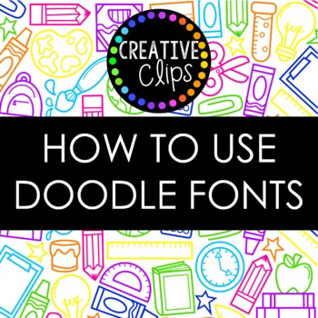 How to Use Doodle Fonts Guide | Free
