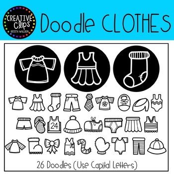 Clothes Doodle FONT