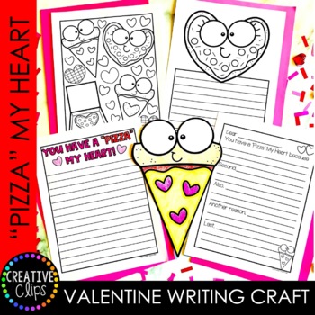 Valentine Craft | "PIZZA" My Heart Writing