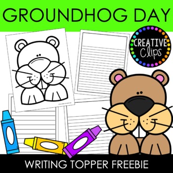 Groundhog Day Writing | Groundhog Craft | Free